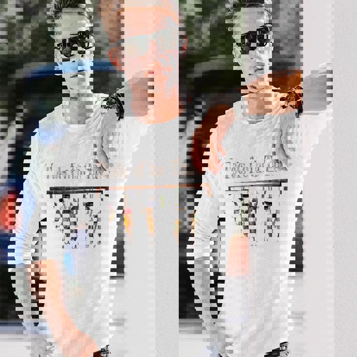 クール メンズ フィッシングルアー ツール オブ ザ トレードデザイン ギフト 長袖tシャツ 長袖Tシャツ 彼への贈り物