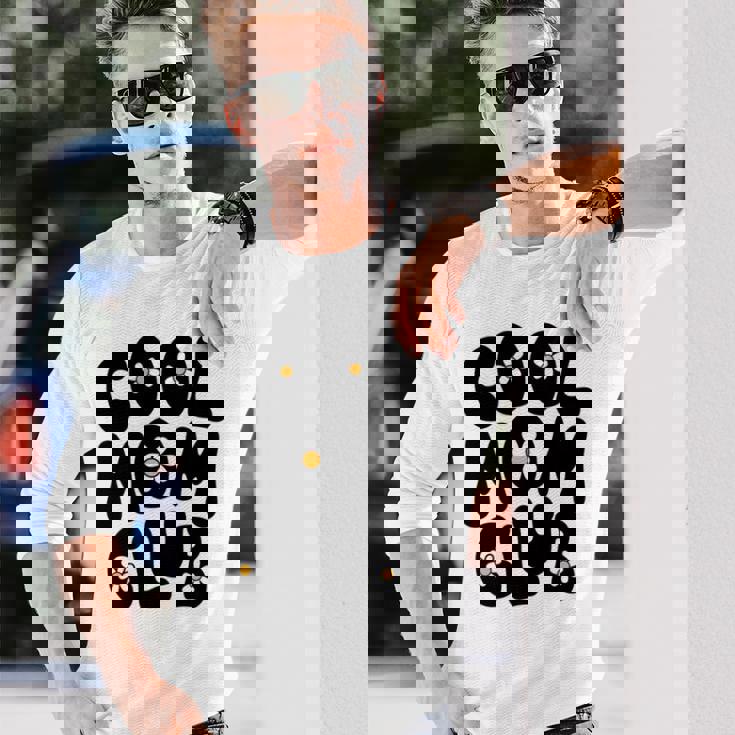 クールなママは無敵の母性ママライフ 長袖tシャツ 長袖Tシャツ 彼への贈り物