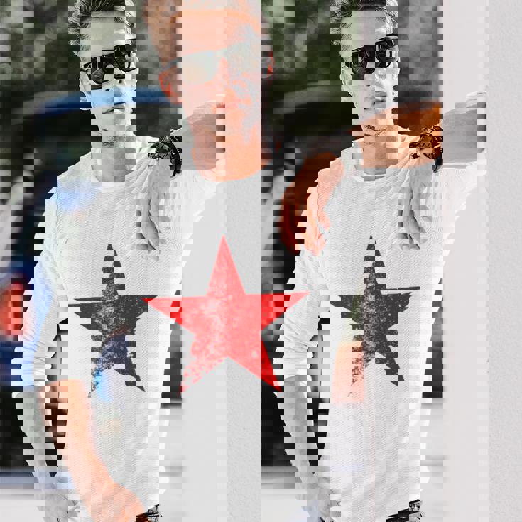 クールレッドスター 長袖Tシャツ 彼への贈り物