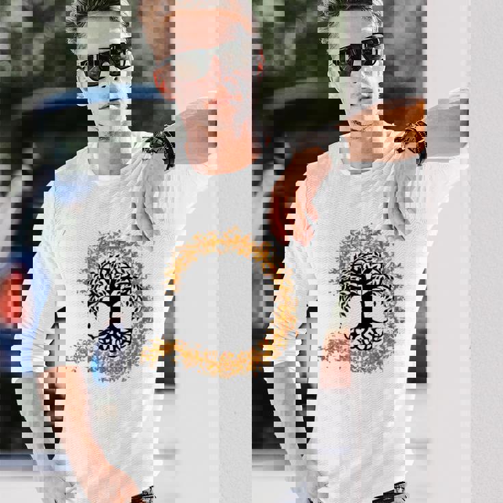 ケルトの木 長袖Tシャツ 彼への贈り物