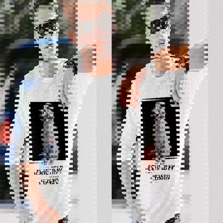 ゴールデンレトリーバー セラピー 、ゴールデンレトリーバー オーナーギフト 長袖Tシャツ 彼への贈り物