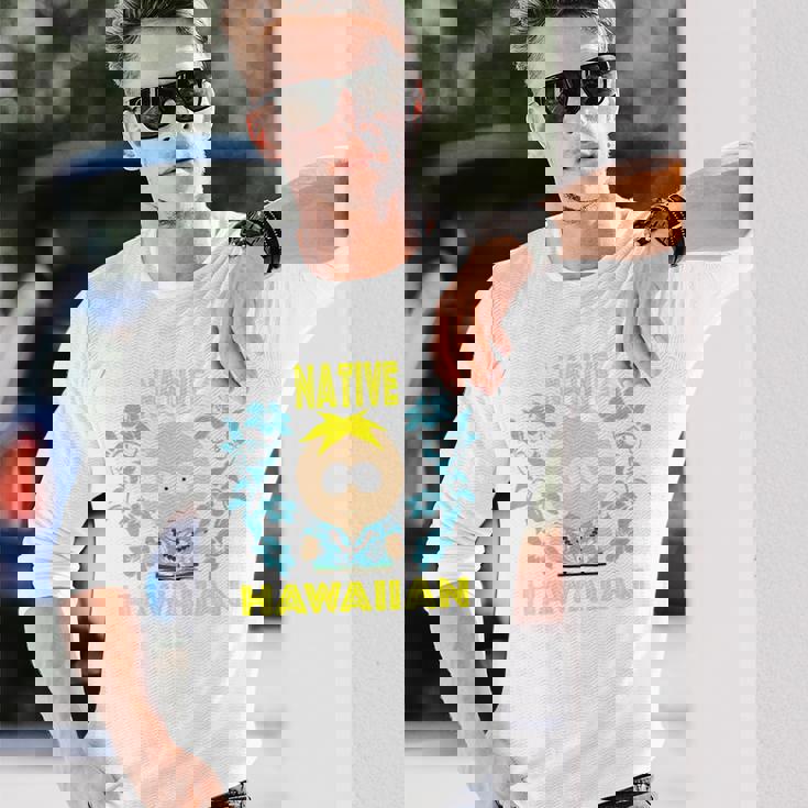 サウスパークネイティブハワイアン 公式ライセンス商品。 長袖Tシャツ 彼への贈り物