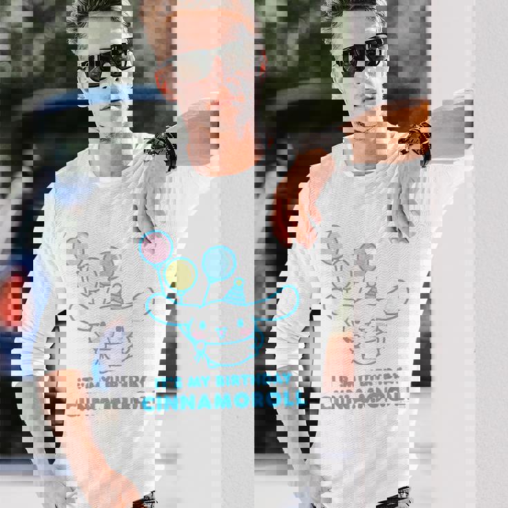 シナモロール It's My Birthday 長袖Tシャツ 彼への贈り物