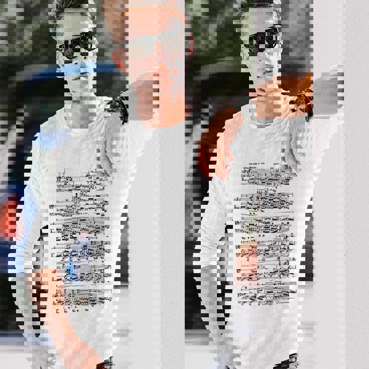 ショパン革命エチュードピアノピアニスト 長袖Tシャツ 彼への贈り物