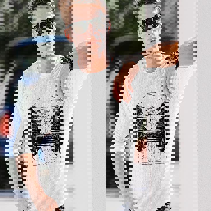 シンセサイザー シンセ テクノ 音楽 クール シンセサイザー 長袖Tシャツ 彼への贈り物