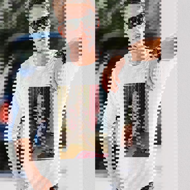 シンディ・ローパー Usポップシンガー 1993年 写真撮影 長袖Tシャツ 彼への贈り物