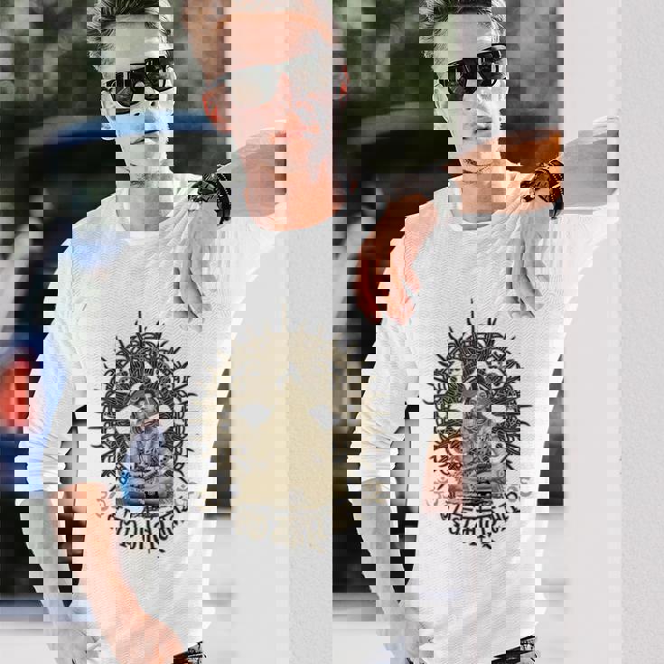 シヴァ ゴア サイトランス サイケデリック Om 長袖Tシャツ 彼への贈り物