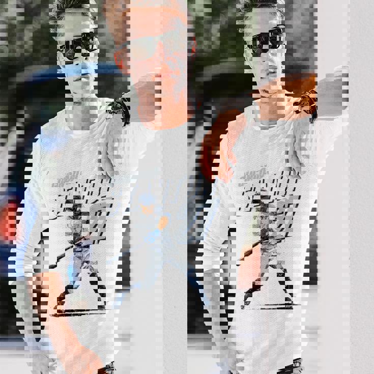 ジャンカルロ・スタントン 長袖Tシャツ 彼への贈り物