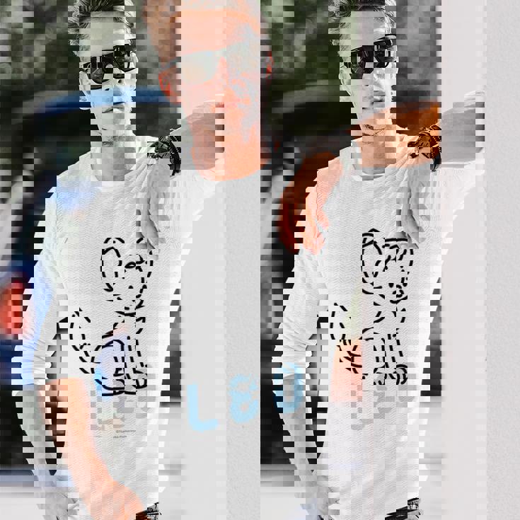 ジャングル大帝 Round （レオ）Ctezuka Productions 長袖Tシャツ 彼への贈り物