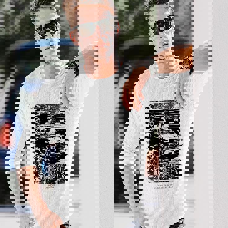 スカイライン ハコスカ ビンテージ スポーツカー ワイスピ ハードチューン グッズ 長袖tシャツ 長袖Tシャツ 彼への贈り物