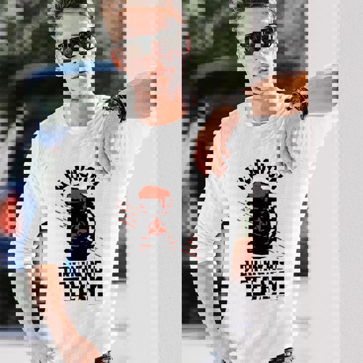 スタートレック クリンゴン ドリンキングチーム 長袖Tシャツ 彼への贈り物