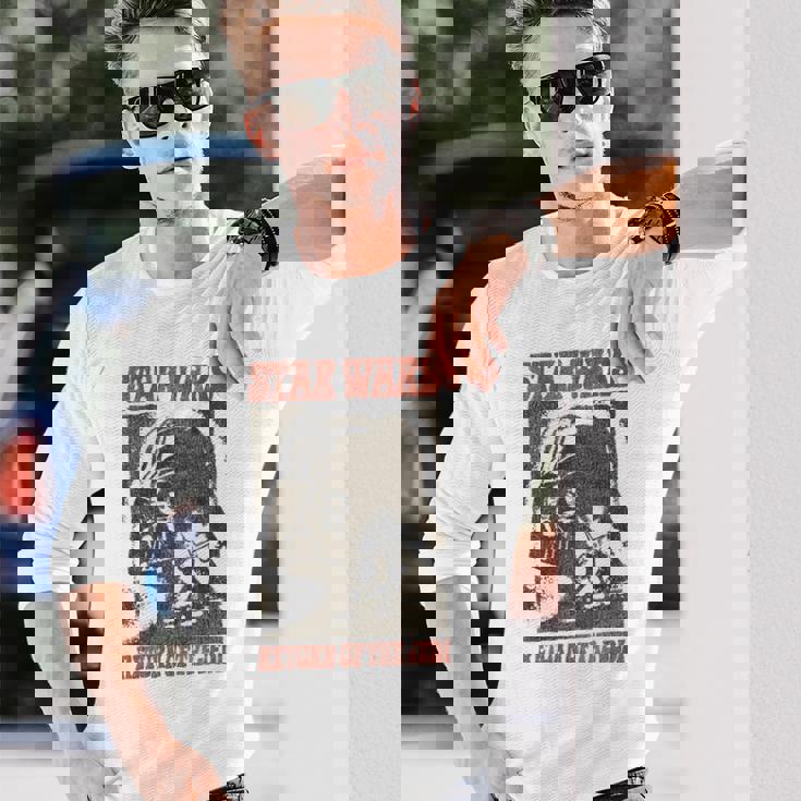 スター・ウォーズ クラシック ダース・ベイダー ジェダイの帰還 長袖Tシャツ 彼への贈り物