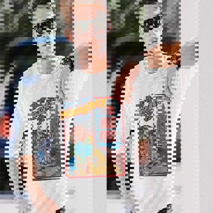 ストレンジャー・シングス クリスマス マックス ベクナ コミック いたずらリスト レトロ 長袖tシャツ 長袖Tシャツ 彼への贈り物