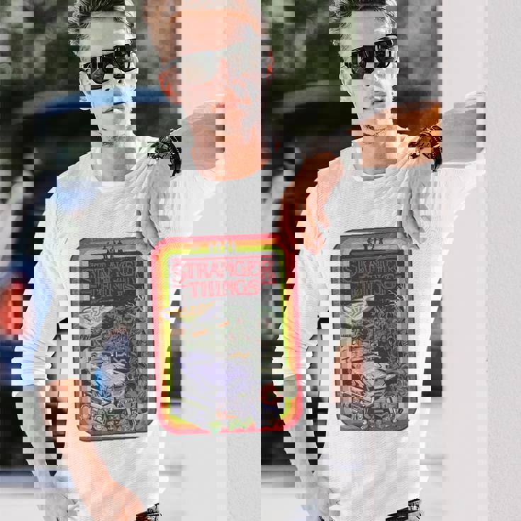 ストレンジャー・シングス コミック プロモ パレス アーケード2 ファン 記念品 長袖Tシャツ 彼への贈り物