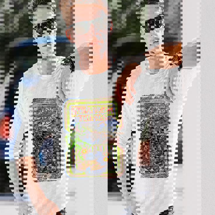 ストレンジャー・シングス プロモ コミック ホッパー デモゴルゴン ヴィンテージ 80年代 長袖Tシャツ 彼への贈り物