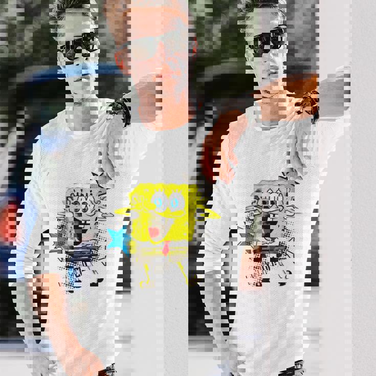 スポンジボブ スクエアパンツ スポンジボブee You 長袖Tシャツ 彼への贈り物