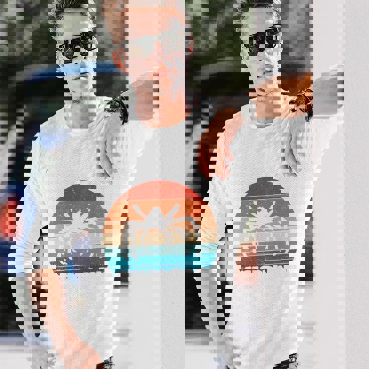 タカアシガニのささやき 海洋生物学者 長袖tシャツ 長袖Tシャツ 彼への贈り物