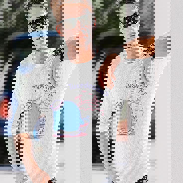 タキシードサム ハイドアンドシーク 長袖Tシャツ 彼への贈り物