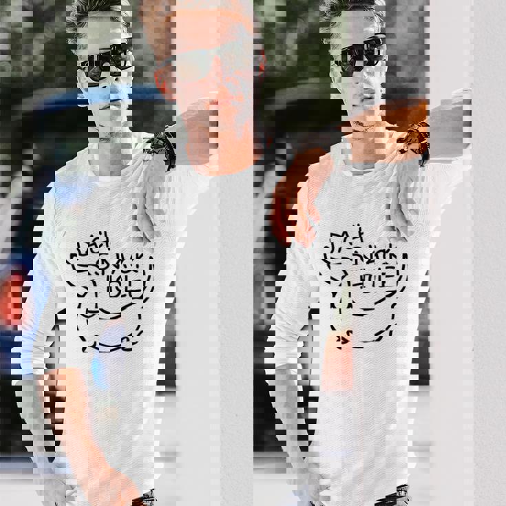 ダックスフンド ダッハ スナックホール 長袖Tシャツ 彼への贈り物