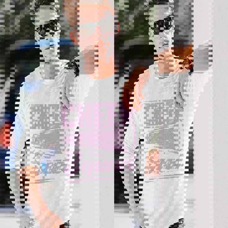 チアリーディングチームチアスクワッド チアリーダー 長袖Tシャツ 彼への贈り物