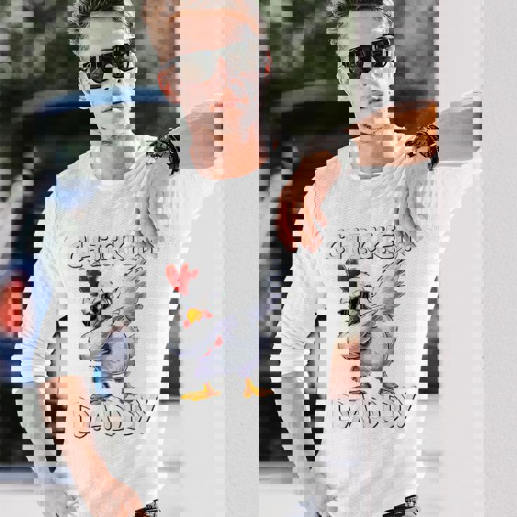 チキン パパ ニワトリ 父 チキン ジャンパー 農家 父の日 長袖Tシャツ 彼への贈り物