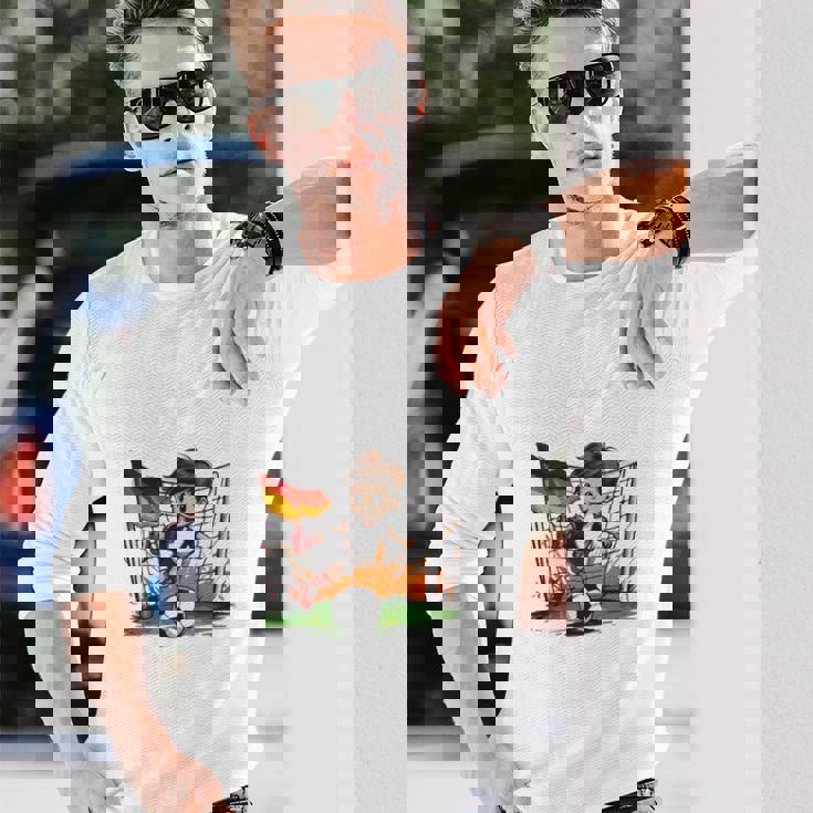 ドイツ サッカー 少年 フットボール 長袖tシャツ 長袖Tシャツ 彼への贈り物