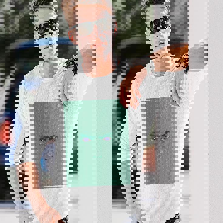 ドリミ4周年記念 壁（志部谷 幽） 長袖Tシャツ 彼への贈り物