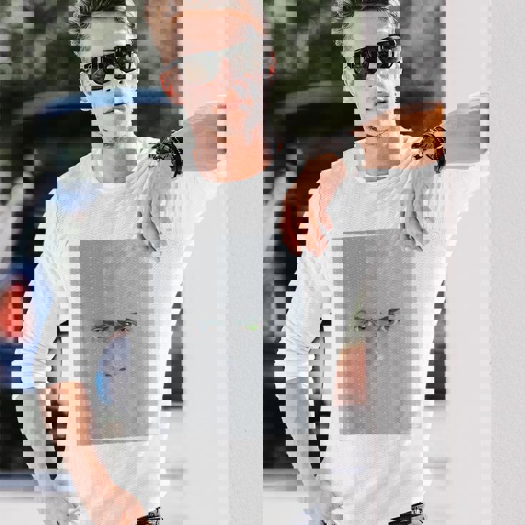 ドリミ4周年記念 壁（白華 時雨） 長袖Tシャツ 彼への贈り物