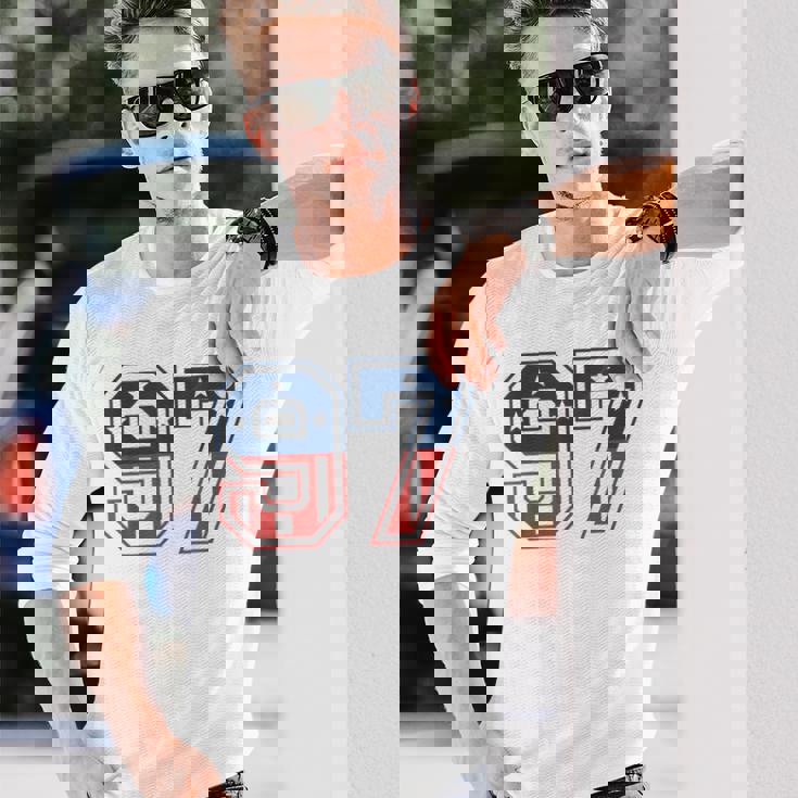 ナンバー97 Usa 長袖Tシャツ 彼への贈り物