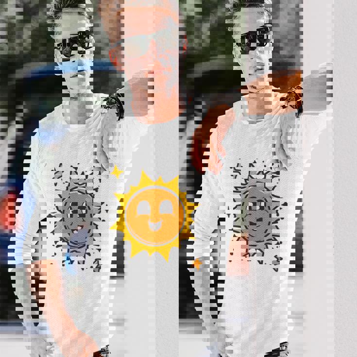 ハッピーサン 長袖Tシャツ 彼への贈り物