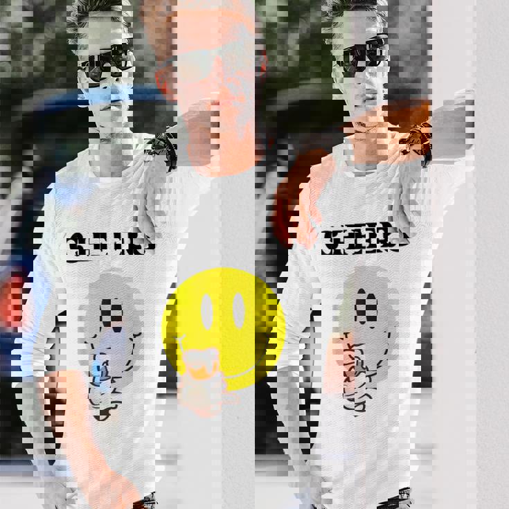 ハッピー・チアーズ・デュード 長袖Tシャツ 彼への贈り物