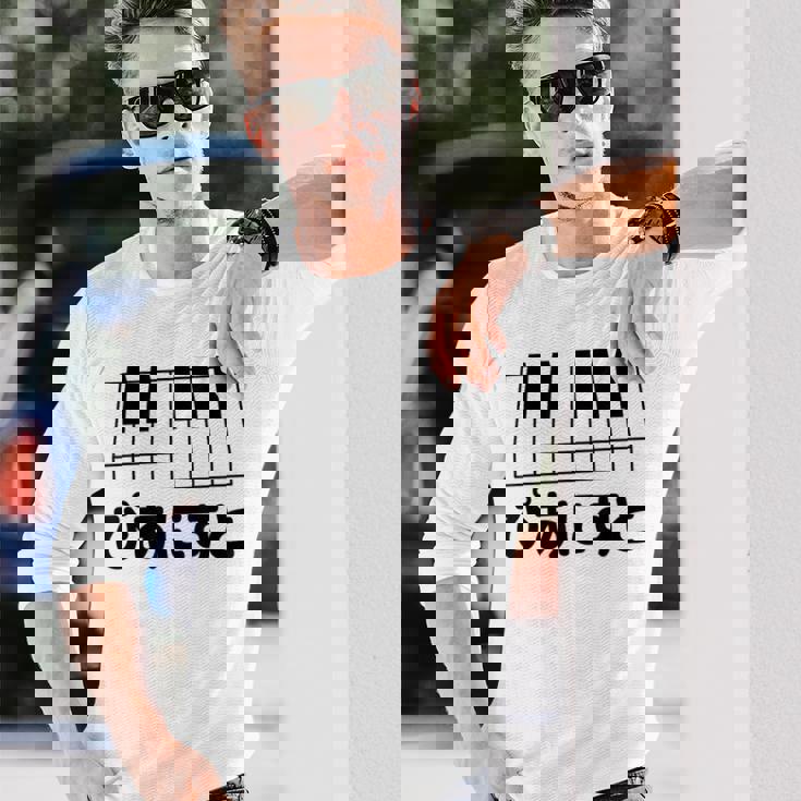 ピアニスト・ピアノ・音楽好きの為の 長袖Tシャツ 彼への贈り物