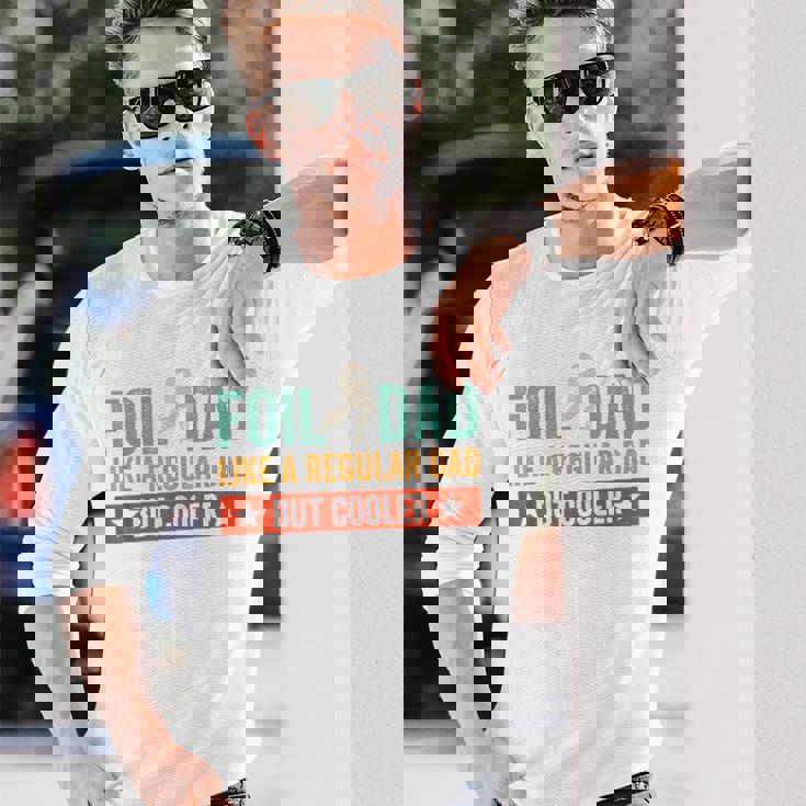 フォイル ダッドウィング ホイル ウィングサーフィン レトロ メンズ フォイルウィング 長袖Tシャツ 彼への贈り物