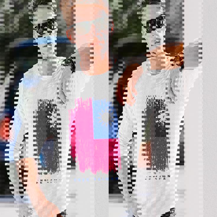 フリー台湾 長袖Tシャツ 彼への贈り物