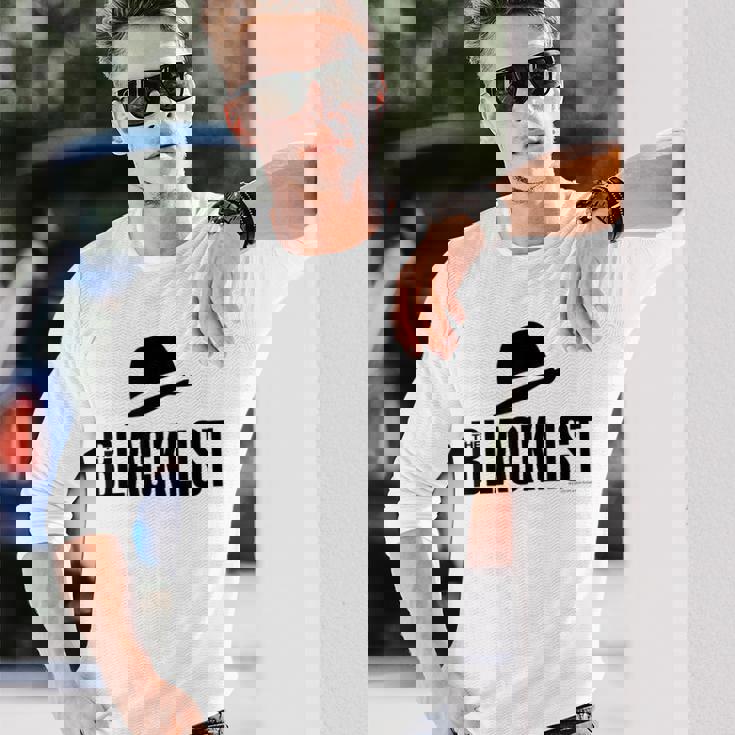 ブラックリストハットアイコン 長袖Tシャツ 彼への贈り物