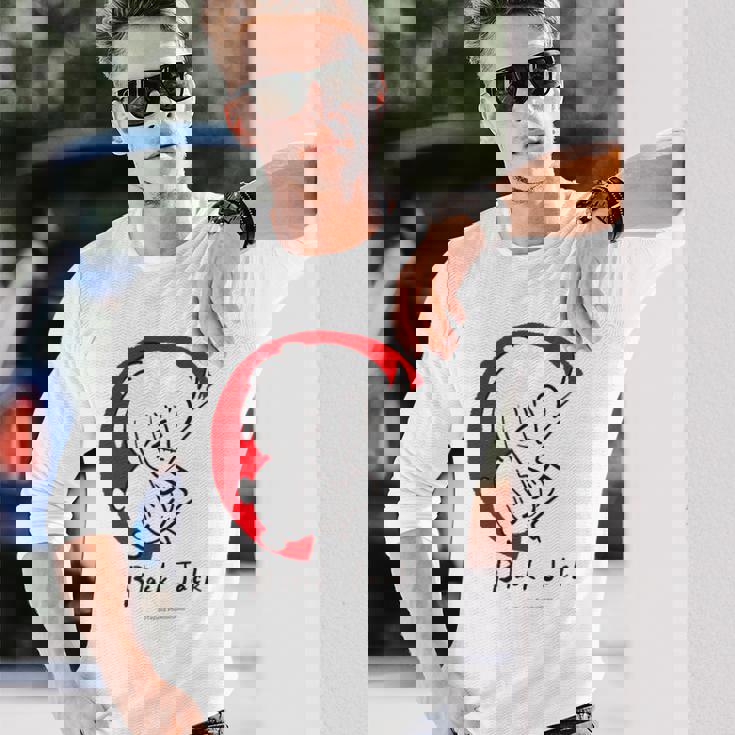 ブラック・ジャック Loose Drawing Jack B Ctezuka Productions 長袖Tシャツ 彼への贈り物