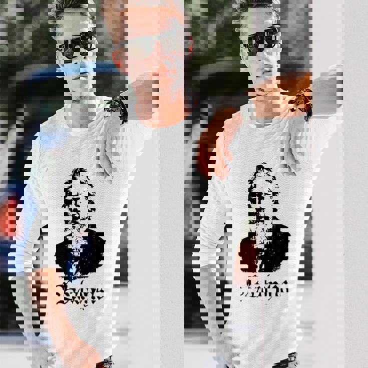 ブラームス ヨハネス・ブラームス クラシック音楽 長袖Tシャツ 彼への贈り物