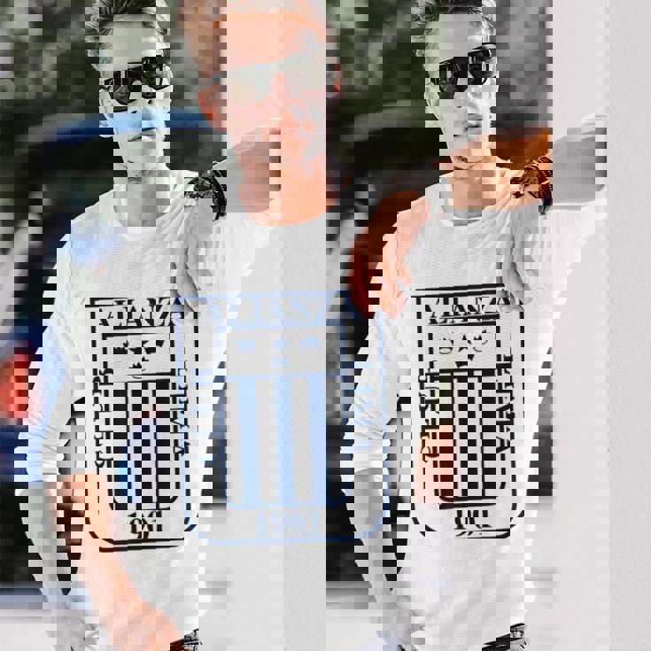 ペルーシャツ ペルー製 Alianza Lima ペルー人 メンズ レディース サッカー 長袖Tシャツ 彼への贈り物