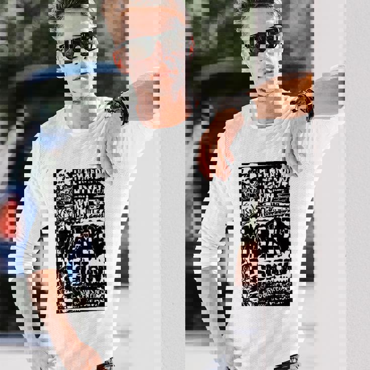 ホラー映画 モンスター ヴィンテージ ハロウィン フランケンシュタイン 長袖Tシャツ 彼への贈り物