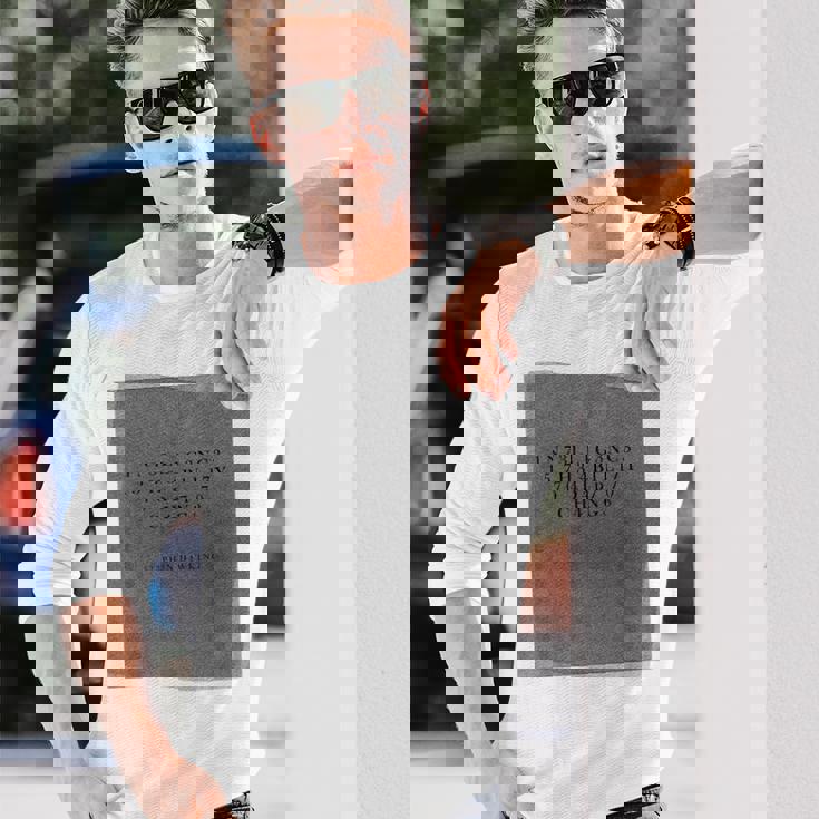 ホーキング博士 宇宙 科学 一般相対性理論 素粒子 物理 メンズ 半袖 かっこいい おしゃれ 大きいサイズ 物理学 長袖Tシャツ 彼への贈り物