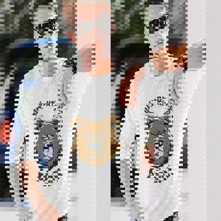 ママパパベアを突かないで 長袖Tシャツ 彼への贈り物