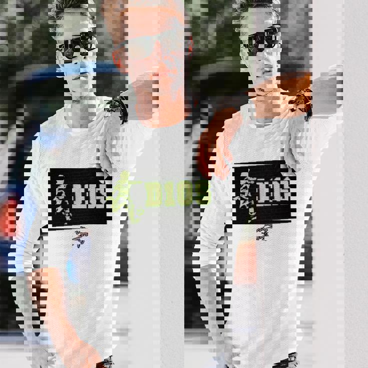 マラドーナネオン 長袖tシャツ 長袖Tシャツ 彼への贈り物