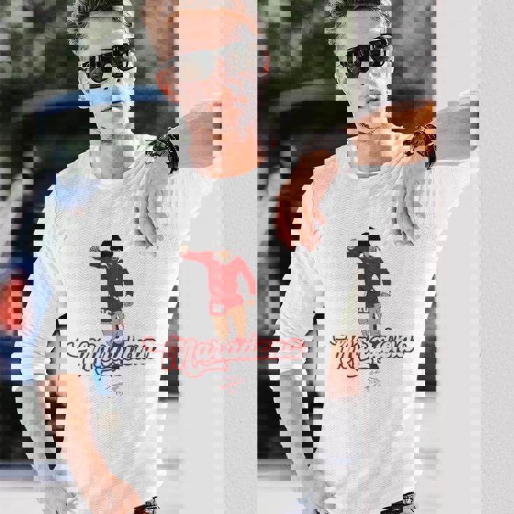 マラドーナ・アルヘンティーノス 長袖tシャツ 長袖Tシャツ 彼への贈り物