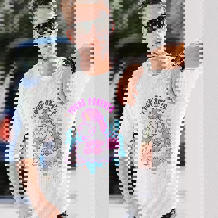 ミニオン Yours Foreverfireworks 長袖Tシャツ 彼への贈り物