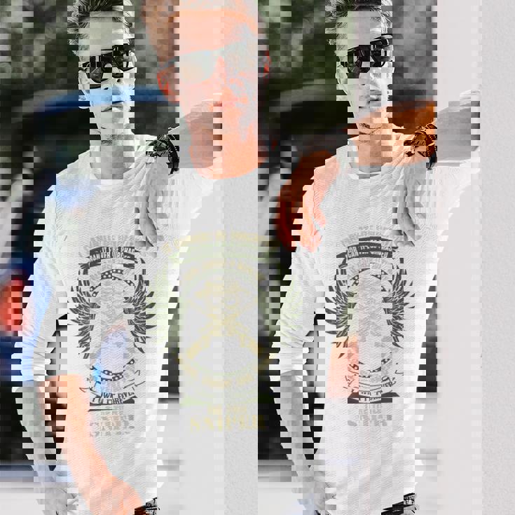 ミリタリースナイパー 長袖Tシャツ 彼への贈り物