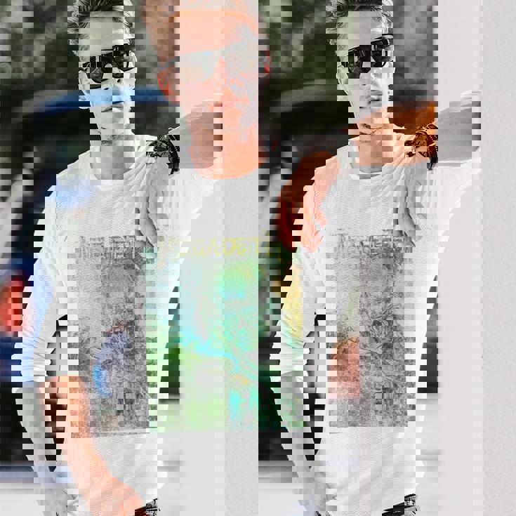 メガデス-クリプティック・ヴィック 長袖Tシャツ 彼への贈り物