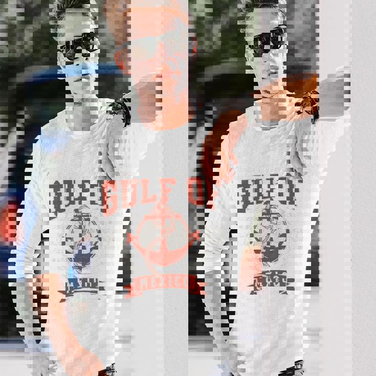 メキシコ湾 Bealty Resistea Anchor America お土産 長袖tシャツ 長袖Tシャツ 彼への贈り物