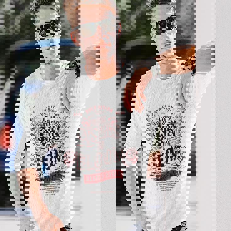 モダン ヒップホップ ビンテージ グラフィティ エッジー アーバン バックプリント ストリートウェア 長袖Tシャツ 彼への贈り物