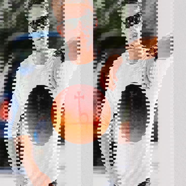 リリス シギル 月 血 鬼 長袖tシャツ 長袖Tシャツ 彼への贈り物