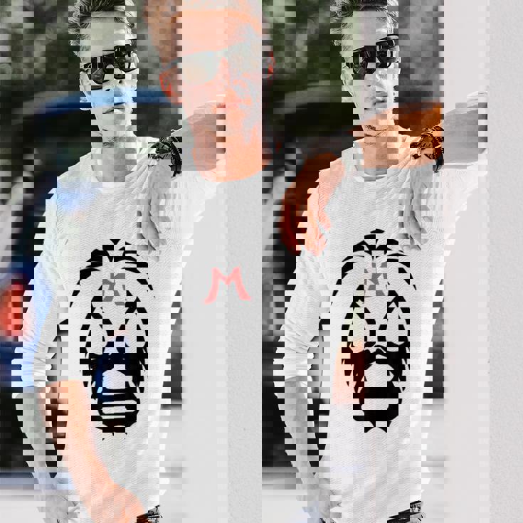 ルチャドールマスクtシャツ 長袖Tシャツ 彼への贈り物